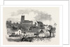Market Drayton, Shropshire, UK, 1860 by Anonymous