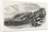 Improvements at Southend: Part of Clifftown, As Seen from the Beach, UK, 1861 by Anonymous