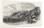 Improvements at Southend: Part of Clifftown, As Seen from the Beach, UK, 1861 by Anonymous