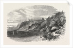 Improvements at Southend: Part of Clifftown, As Seen from the Beach, UK, 1861 by Anonymous