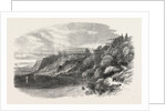 Improvements at Southend: Part of Clifftown, As Seen from the Beach, UK, 1861 by Anonymous