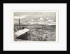 View from the King's Bastion, Quebec, the Isle of Orleans in the Distance. 1860 by Anonymous