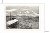 View from the King's Bastion, Quebec, the Isle of Orleans in the Distance. 1860 by Anonymous