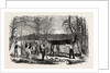 The Assinniboine and Saskatchewan Exploring Expedition: Portaging a Canoe and Baggage, 1858 by Anonymous