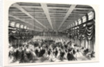 Ball in Honour of President Lincoln in the Great Hall of the Patent Office at Washington, 1865 by Anonymous
