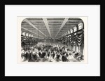 Ball in Honour of President Lincoln in the Great Hall of the Patent Office at Washington, 1865 by Anonymous