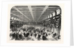 Ball in Honour of President Lincoln in the Great Hall of the Patent Office at Washington, 1865 by Anonymous