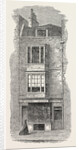 Milton's House in Barbican, UK, 1864 by Anonymous