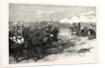 The Imperial Visit: Review of the Household Troops in Windsor Great Park, the Cavalry Charge, 1855 by Anonymous