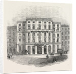 The Hotel Munsch, at Vienna, Austria, 1855 by Anonymous