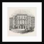The Hotel Munsch, at Vienna, Austria, 1855 by Anonymous