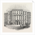 The Hotel Munsch, at Vienna, Austria, 1855 by Anonymous