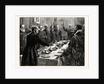 Yeomen of Her Majesty's Bodyguard Drinking the Queen's Health after Searching the Basement of the Houses of Parliament, London, 1883 by Anonymous