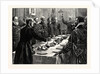 Yeomen of Her Majesty's Bodyguard Drinking the Queen's Health after Searching the Basement of the Houses of Parliament, London, 1883 by Anonymous