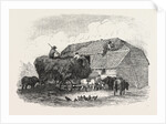Agricultural Pictures: Thatching, 1846 by Anonymous