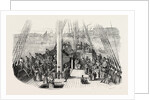 Deck of the Artemisia. Emigrants on Board. 1848 by Anonymous