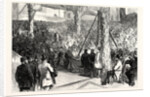 Laying the Foundation Stone of the Wedgwood Memorial Institute at Burslem: The Right Hon. W.E. Gladstone Delivering the Address, 1863 by Anonymous