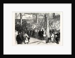 Laying the Foundation Stone of the Wedgwood Memorial Institute at Burslem: The Right Hon. W.E. Gladstone Delivering the Address, 1863 by Anonymous