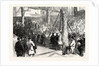 Laying the Foundation Stone of the Wedgwood Memorial Institute at Burslem: The Right Hon. W.E. Gladstone Delivering the Address, 1863 by Anonymous