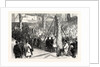 Laying the Foundation Stone of the Wedgwood Memorial Institute at Burslem: The Right Hon. W.E. Gladstone Delivering the Address, 1863 by Anonymous
