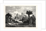 The Chateau De Pierrefonds, Department of the Oise, France, 1863 by Anonymous