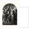 Joan of Arc at the Coronation of Charles VII. At Rheims. From a Drawing by John Gilbert by Anonymous