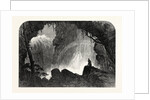 Scene from Manfred, at Drury Lane Theatre: The Steinbach Waterfall. Haunt of the Witch of the Alps, 1863 by Anonymous