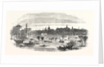 The Inundation of Christchurch Meadows, Oxford, UK, 1852 by Anonymous