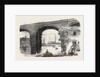 The Inundation at Birmingham, Sketched below Deritend Bridge, UK, 1852 by Anonymous