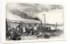 The New Holland Ferry on the Humber, Belonging Tothe Manchester, Sheffield, and Lincolnshire Railway, UK, 1848 by Anonymous