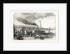 The New Holland Ferry on the Humber, Belonging Tothe Manchester, Sheffield, and Lincolnshire Railway, UK, 1848 by Anonymous