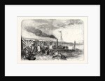 The New Holland Ferry on the Humber, Belonging Tothe Manchester, Sheffield, and Lincolnshire Railway, UK, 1848 by Anonymous