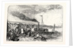 The New Holland Ferry on the Humber, Belonging Tothe Manchester, Sheffield, and Lincolnshire Railway, UK, 1848 by Anonymous