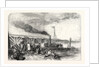 The New Holland Ferry on the Humber, Belonging Tothe Manchester, Sheffield, and Lincolnshire Railway, UK, 1848 by Anonymous