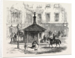 Turnpike Gates in and Near London Just Demolished: Notting Hill Gate, UK, 1864 by Anonymous