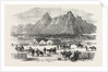 Sketches in British Columbia: Scene at the Fountain Near Parsonville, Fraser River, 1864 by Anonymous