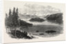 Sketches from British Columbia: Harrison Lake, with the Cascade Mountains in the Distance, 1864 by Anonymous
