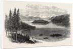Sketches from British Columbia: Harrison Lake, with the Cascade Mountains in the Distance, 1864 by Anonymous