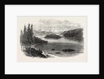 Sketches from British Columbia: Harrison Lake, with the Cascade Mountains in the Distance, 1864 by Anonymous