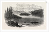 Sketches from British Columbia: Harrison Lake, with the Cascade Mountains in the Distance, 1864 by Anonymous