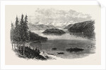 Sketches from British Columbia: Harrison Lake, with the Cascade Mountains in the Distance, 1864 by Anonymous