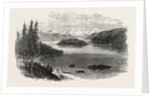 Sketches from British Columbia: Harrison Lake, with the Cascade Mountains in the Distance, 1864 by Anonymous