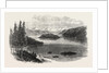 Sketches from British Columbia: Harrison Lake, with the Cascade Mountains in the Distance, 1864 by Anonymous