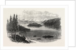 Sketches from British Columbia: Harrison Lake, with the Cascade Mountains in the Distance, 1864 by Anonymous