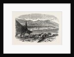 Sketches from British Columbia: The Town of Douglas, and Douglas Lake, 1864 by Anonymous