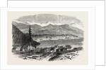 Sketches from British Columbia: The Town of Douglas, and Douglas Lake, 1864 by Anonymous