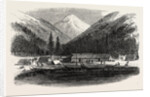 Sketches from British Columbia: Indian Village, Douglas Lake, 1864 by Anonymous