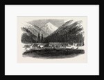 Sketches from British Columbia: Indian Village, Douglas Lake, 1864 by Anonymous