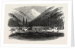 Sketches from British Columbia: Indian Village, Douglas Lake, 1864 by Anonymous