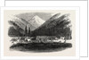 Sketches from British Columbia: Indian Village, Douglas Lake, 1864 by Anonymous